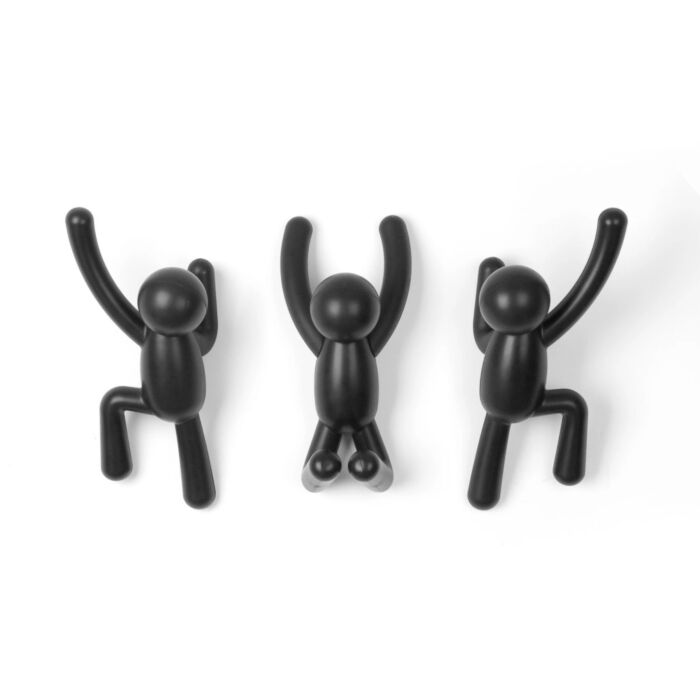 Umbra - Buddy Wall Hook set - Black